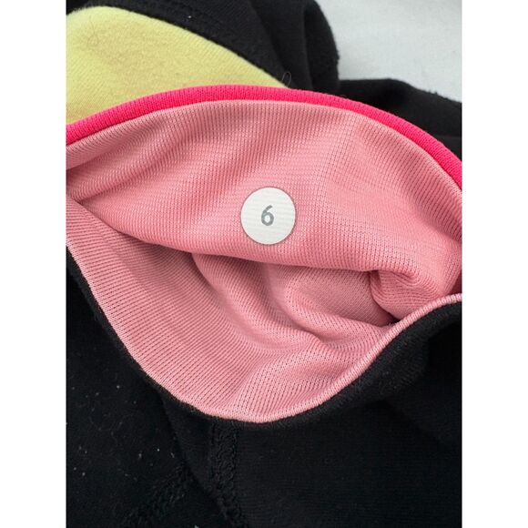 Lululemon Y2K Colorblock Capri Yoga Pants Pink Multicolor Size 6 Barbie Active - Picture 5 of 9